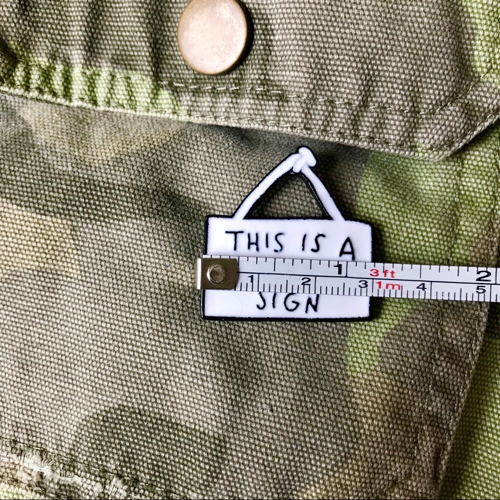 Enamel Quote Pin Brooch Positive Kawaii - Picture 4 of 7